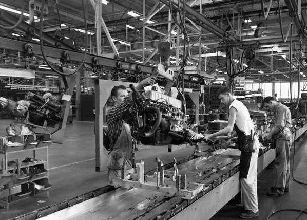 1969 Mustang Assembly Line
